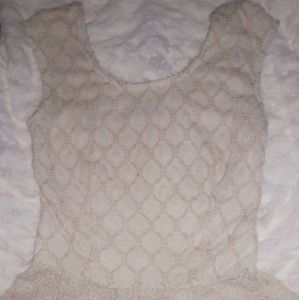 Lace Peplum